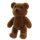 Mini-Teddy beflockt stehend 3,2 cm