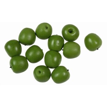 Mini-Äpfel 1 cm grün 12 Stück Deko-Obst...