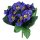 Künstlicher Primel-Busch lila 18 Blüten 23 cm