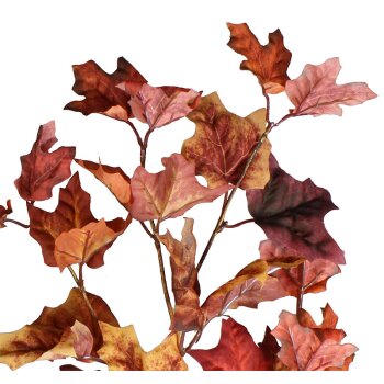 Herbstlicher Ahornzweig rot-orange 70 cm künstliche...