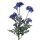 Kornblumen-Zweig hellblau 3 Blüten 3 Knospen 56 cm