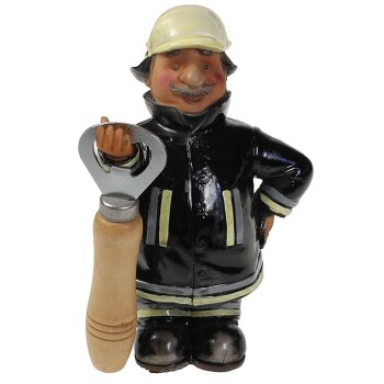 Flaschenöffner Feuerwehrmann 17 cm