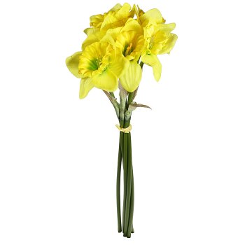 Deko-Narzissen-Bund gelb 40 cm 6 Blüten