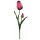 Tulpe mit Knospe pink Kunstblumen Seidenblumen