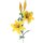 Lilienzweig gelb 80 cm Seidenblumen Kunstblumen