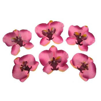 Orchideenblüten zum Streuen rosa-pink Kunstblumen...