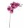 Künstliche Orchideen Rispe 80 cm bordeaux-rosa Kunstblumen