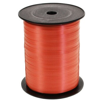 Ringelband Kräuselband Polyband orange 5 mm