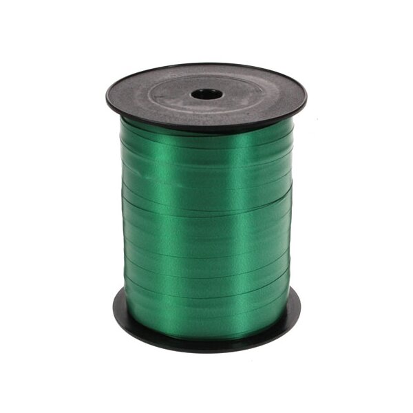 Ringelband Kräuselband Polyband grün 5 mm