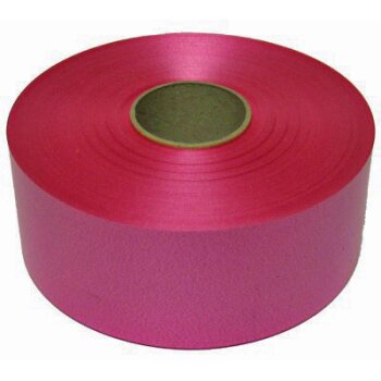 Ringelband Kräuselband Polyband 48 mm pink
