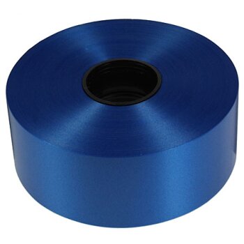 Ringelband Kräuselband Polyband 48 mm blau