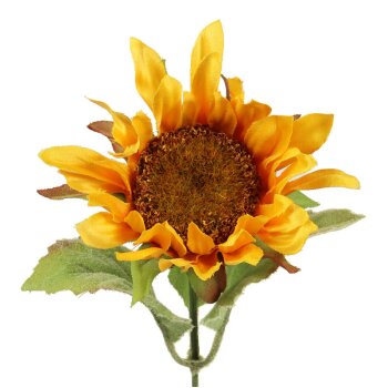 Sonnenblume goldgelb 25 cm künstliche Deko Sonnenblumen