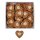 Lebkuchen-Herzen mit Edelweiss 3 cm selbstklebend