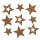 Streudeko Sterne aus Kork gemischt 2,5 – 3,5 cm