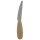 Mini Messer 3,2 cm Essbesteck für die Puppenstube mit Holzgriff
