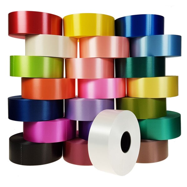 Ringelband Kräuselband Polyband 48 mm in vielen Farben lieferbar