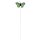 Federschmetterling grün 5 cm mit Draht