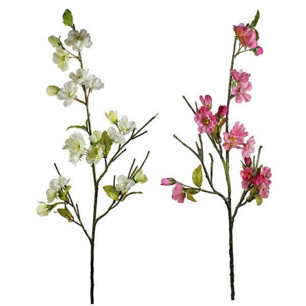 Japanischer Kirschblütenzweig 70 cm in verschiedenen Blütenfarben künstliche Kirschblüten-Zweige