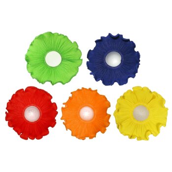 Kreppmanschetten 25 cm in verschiedenen Farben