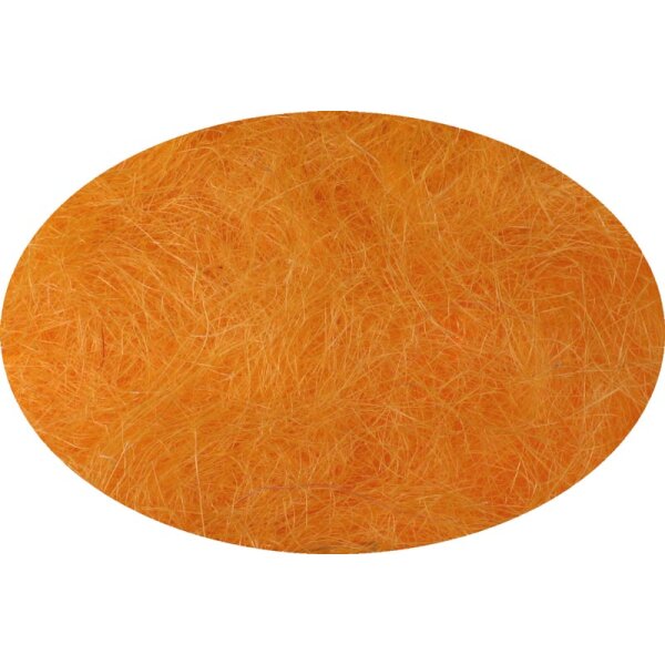 Sisal hell-orange Feenhaar-Sisal Flachshaar Sparpack 500 g