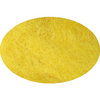 Sisal gelb Feenhaar-Sisal Flachshaar 50 g