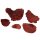 Baumschwamm gefärbt rot 100 g Baumschwämme Baumpilze