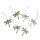 Deko Libellen aus Holz Hänger 12 cm 6 Stück