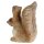 Keramik-Eichhörnchen mit einer Eichel 13,5 cm