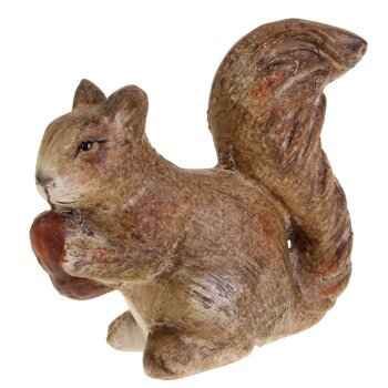 Niedliche Eichhörnchen mit einer Eichel 8,5 cm