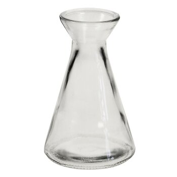 Glasflaschen zylinderförmig mit rundem Boden 10,5 cm