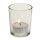 Teelicht-Glas klar 6,5 cm Kerzenglas für Teelichter