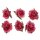 Rosenblüten-Köpfe zum Basteln 3,5 cm pink 36 Stück