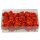 Rosenblüten-Köpfe zum Basteln 3,5 cm orange 36 Stück