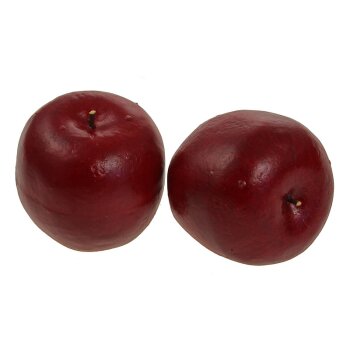 Deko-Äpfel rot 7 cm rote Basteläpfel