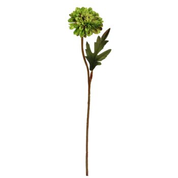 Pom-Pom Dahlie grün 30 cm künstliche Dahlien Seidenblumen Kunstblumen