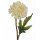 Pom-Pom Dahlie creme-weiss 30 cm künstliche Dahlien Seidenblumen Kunstblumen