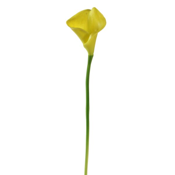 Deko-Calla gelb 35 cm