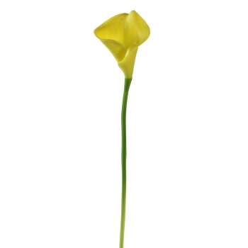 Deko-Calla gelb 35 cm