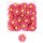 Filz-Blüte Margerite rosa-farben 3,5 cm Großpackung 48 Stück Filz-Deko Filzblumen