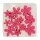 Filzblüten zum Streuen pink 2,5-4 cm Sparpackung 72 Stück Filzblumen Deko