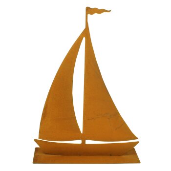 Segelboot Rostdeko 35 cm