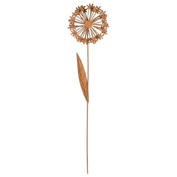 Pusteblumenstecker rostig 47 cm