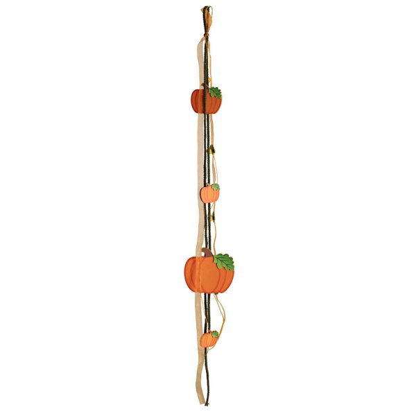Deko Herbsthänger mit Kürbissen 80 cm Kürbis Hänger Herbstschmuck Herbstdeko