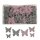 Holz-Schmetterlinge rosa-grau 2,5-4 cm Großpackung 96 Stück