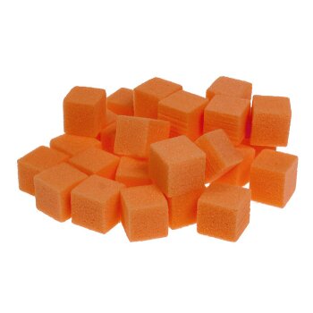 Mini-Kuben Steckschaumwürfel orange OASIS®...