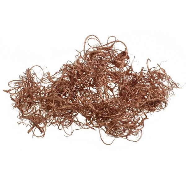 Curly-Moos kupfer gefärbt 15 g