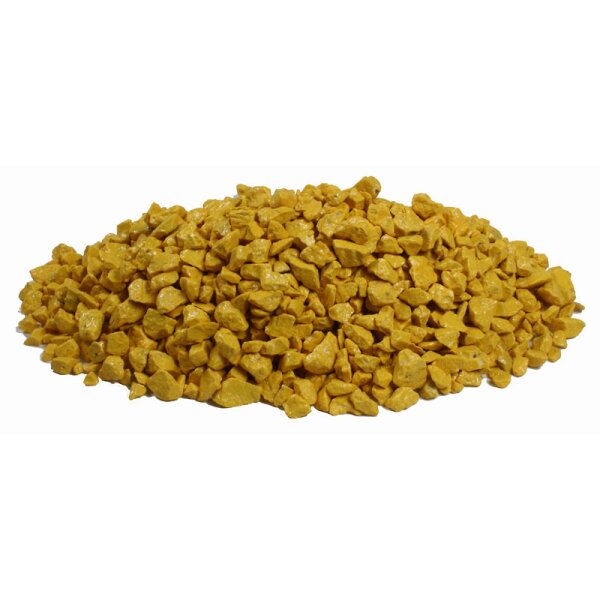 Dekosteine 5-8 mm gelb 500 g Dekokies Deko-Granulat