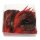Hahnenfedern chinchilla rot 5-15 cm Sparpack 10 g