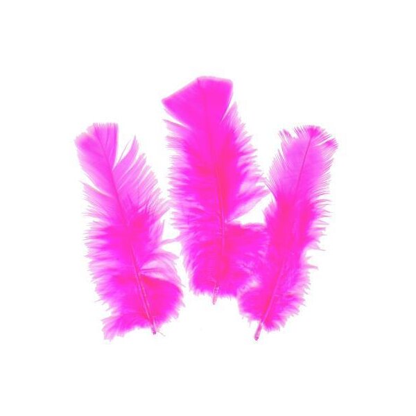 Marabufedern pink