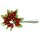 Calla-Blüten klein mit Blatt rot x 12 Mini-Calla